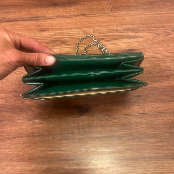 Vintage Elegant Green Chain Strap Women's Bag - Picture 8 of 9